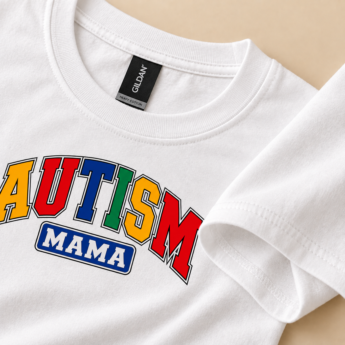 Autism Mama T-Shirt | Colorful Autism Mom Graphic Tee