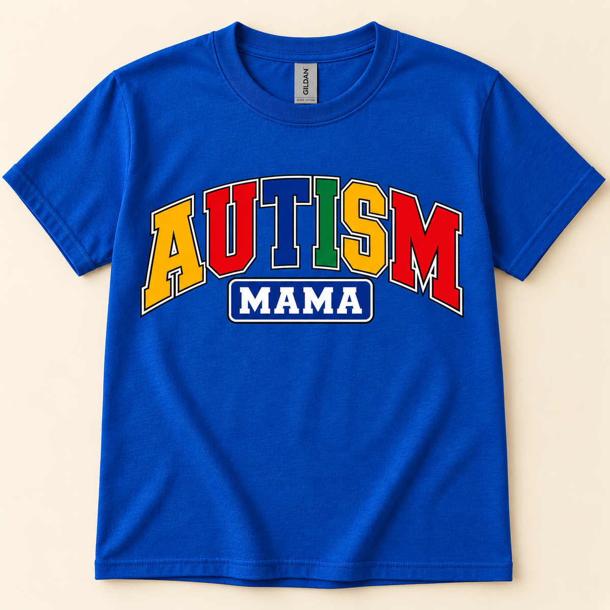 Autism Mama T-Shirt | Colorful Autism Mom Graphic Tee