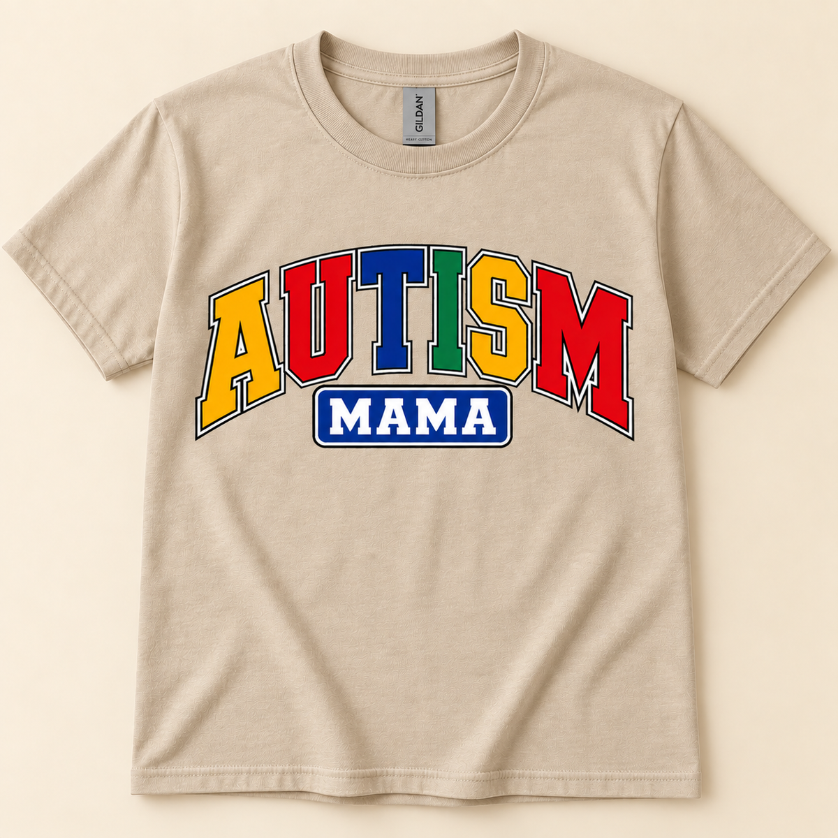 Autism Mama T-Shirt | Colorful Autism Mom Graphic Tee