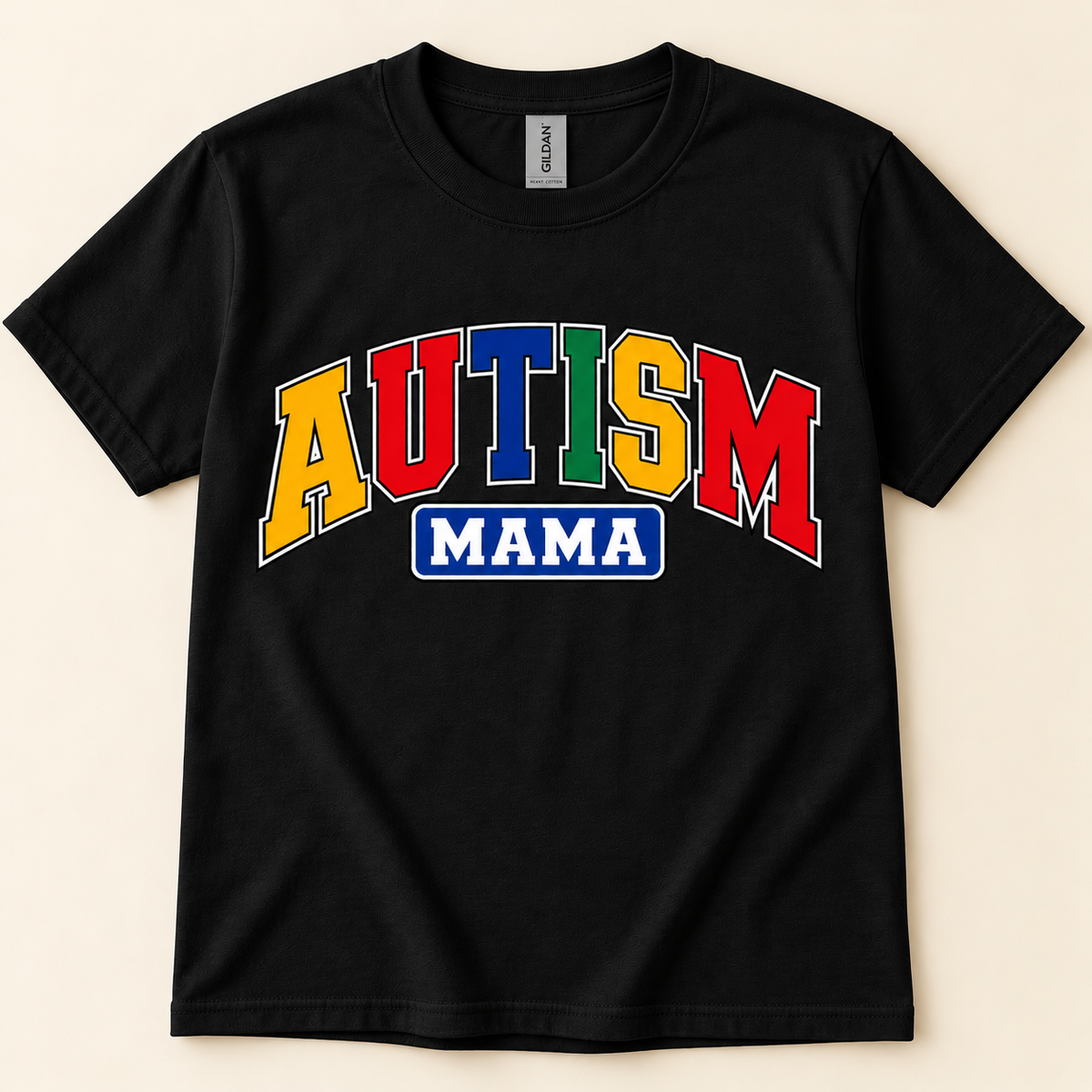 Autism Mama T-Shirt | Colorful Autism Mom Graphic Tee