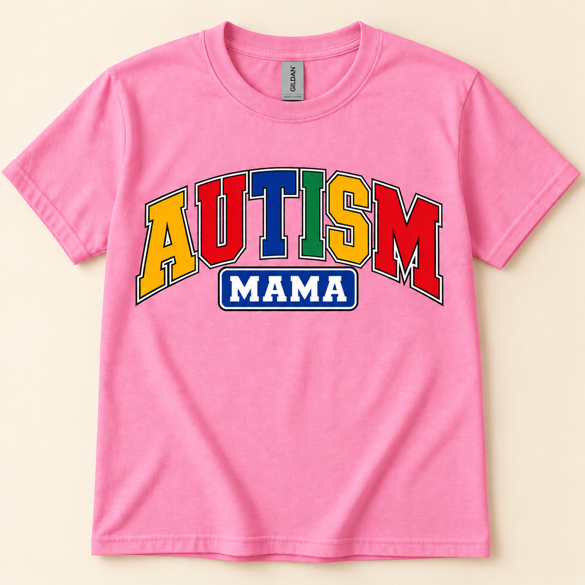 Autism Mama T-Shirt | Colorful Autism Mom Graphic Tee